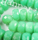 Chrysoprase Round Beads • 23-26 mm Size • Code#28 • AAA quality • Leng –  GARNET IMPEX USA